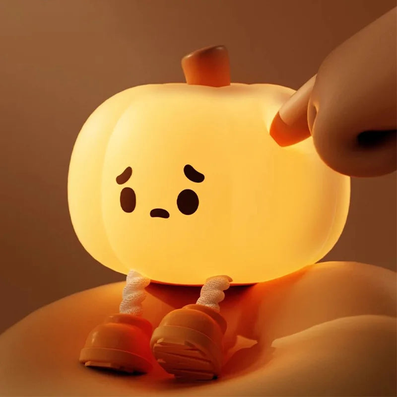 SpookyGlow Pumpkin LED Night Light